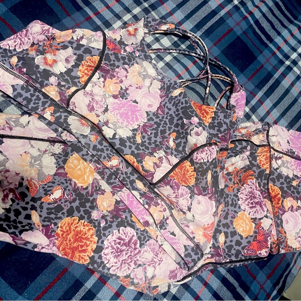 Torrid Floral Print Active Set